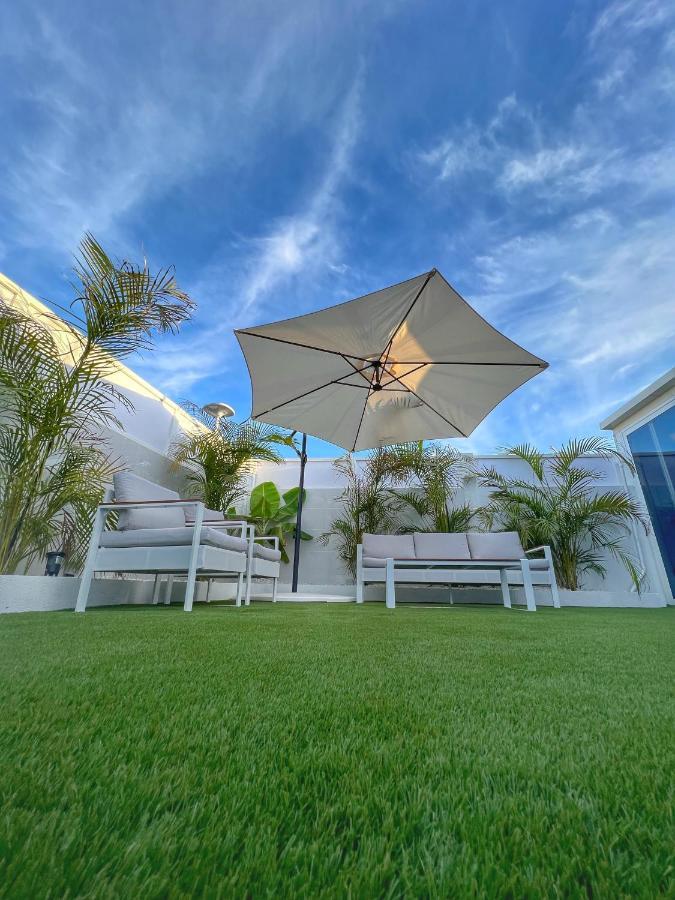 Bungalow "Bahia Azul" 普拉亚戴尔雷安格莱斯 外观 照片