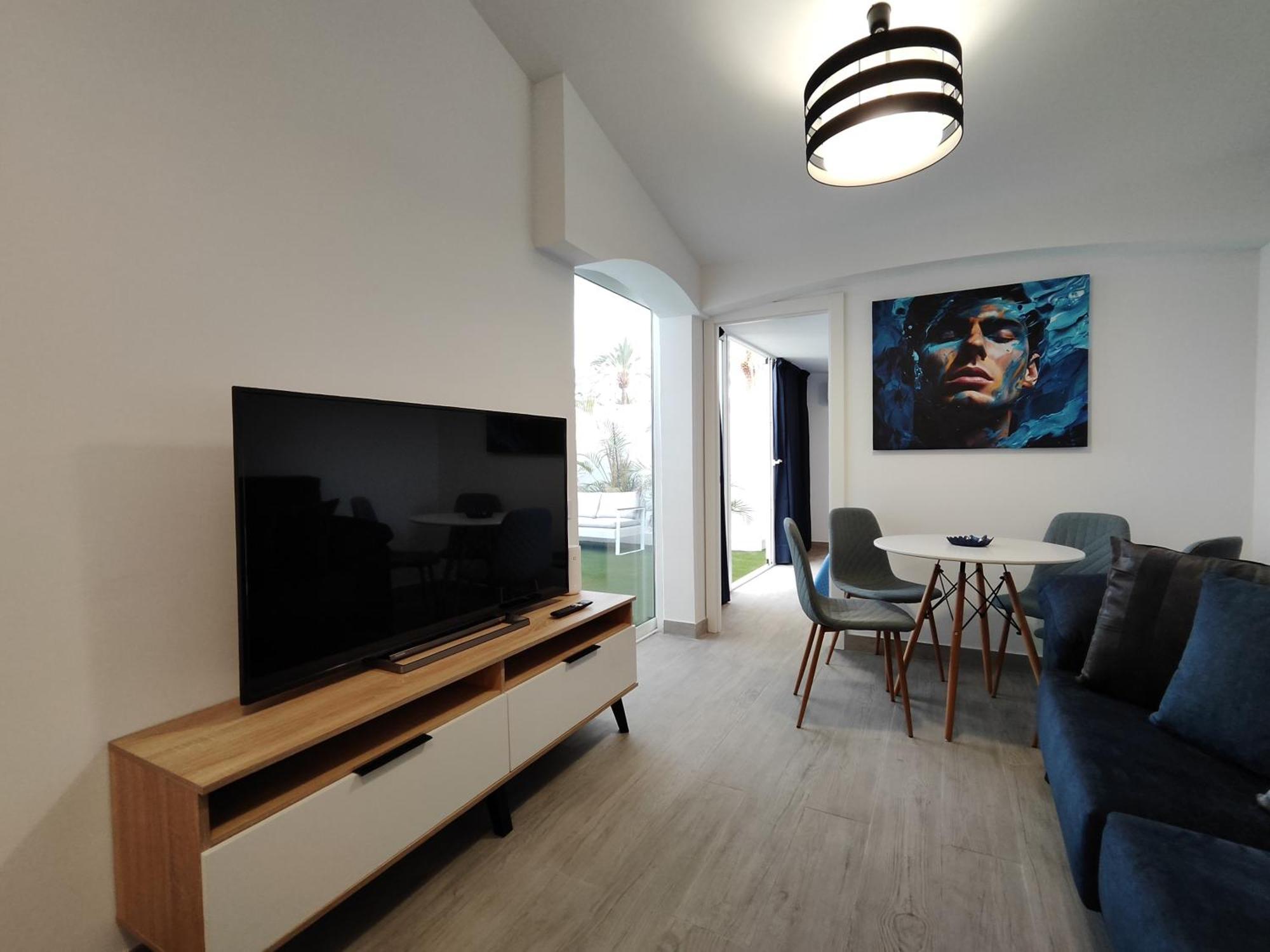 Bungalow "Bahia Azul" 普拉亚戴尔雷安格莱斯 外观 照片